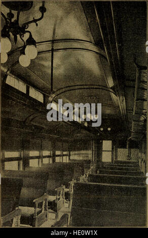 La circolazione dei treni e la stazione di lavoro e la telegrafia (1914) Foto Stock