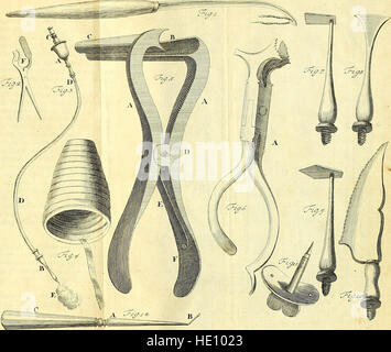 Gli elementi di chirurgia - in cui sono contenuti tutti gli elementi essenziali e necessari principi della tecnica; con un conto della natura e del trattamento dei disturbi chirurgici e una descrizione del Foto Stock