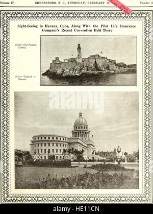 Il "North Carolina Christian Advocate" (1894) è un periodico religioso che pubblica articoli e opinioni sugli insegnamenti cristiani, gli eventi della comunità e le questioni religiose rilevanti per la popolazione cristiana della Carolina del Nord. Foto Stock