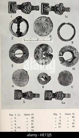 Sussex collezioni archeologiche relative alla storia ed antichità della contea (1914) Foto Stock