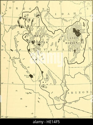 Questo lavoro del 1911 esplora la fisiografia degli Stati Uniti, concentrandosi sul rapporto tra i tipi di suolo e gli ecosistemi forestali. Fornisce informazioni sulle condizioni ambientali che influenzano le pratiche forestali e la gestione del territorio. Foto Stock
