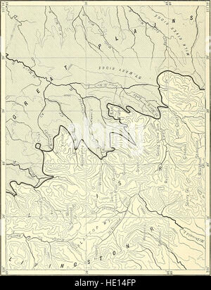 Questo lavoro del 1911 esplora la fisiografia degli Stati Uniti, concentrandosi sul rapporto tra i tipi di suolo e la silvicoltura. Esamina in che modo le caratteristiche fisiche del terreno e del suolo influenzano gli ecosistemi e la gestione forestale. Foto Stock