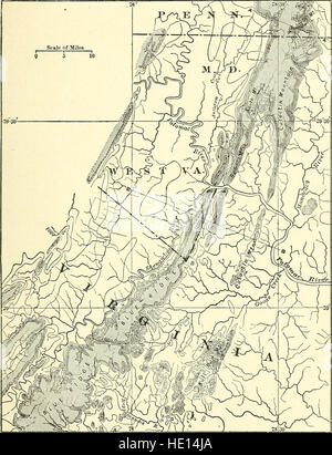 Forest physiography; physiography degli Stati Uniti e dei principi di suoli in relazione alla silvicoltura (1911) Foto Stock