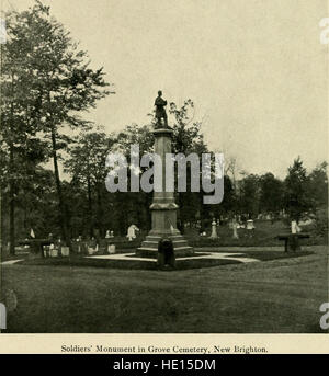 La storia di Beaver County, Pennsylvania e la sua celebrazione del centenario, (1904) Foto Stock