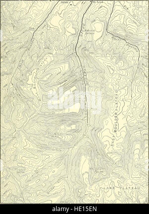 "Forest Physiography" (1911) esplora il rapporto tra paesaggi forestali, composizione del suolo e il loro impatto sulle pratiche forestali. Esso copre le caratteristiche fisiche delle foreste negli Stati Uniti e i principi della scienza del suolo rilevanti per la silvicoltura. Foto Stock