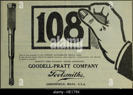 Merchandising Hardware gennaio-marzo 1911 (1911) Foto Stock