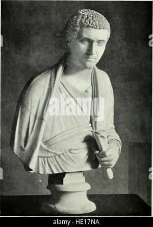 Scultura romana da Augusto a Costantino (1907) Foto Stock