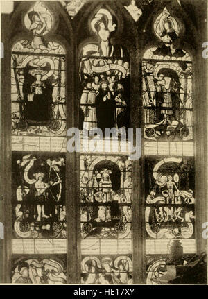 Piani di windows; di un viaggiatore introduzione allo studio della vecchia chiesa di vetro, a partire dal XII secolo al rinascimento, specialmente in Francia (1914) Foto Stock