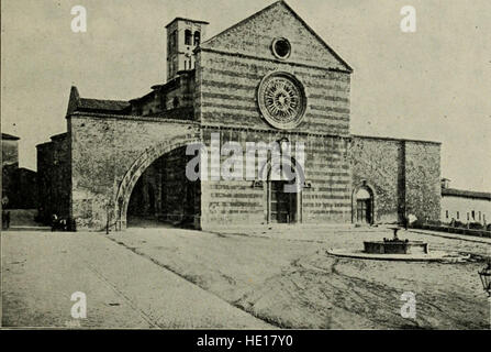 Questo libro del 1901 fornisce una panoramica completa dell'architettura italiana dall'epoca di Costantino fino al primo Rinascimento. Copre gli sviluppi architettonici, gli edifici chiave e l'evoluzione dello stile durante un periodo di significativa trasformazione culturale in Italia. Foto Stock