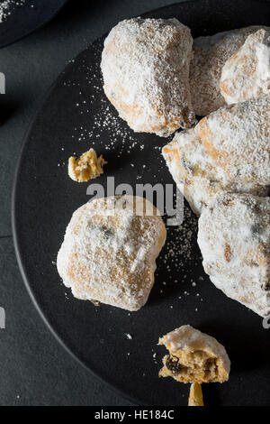 In casa natale Stollen morsi di pane pronto a mangiare Foto Stock