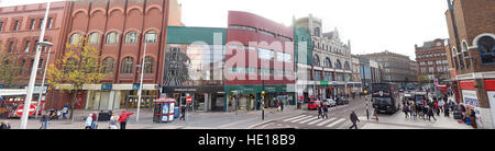 High st panorama, Belfast, Irlanda del Nord, Regno Unito Foto Stock