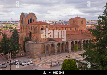 San Vicente Basilica di Avila, Spagna Foto Stock