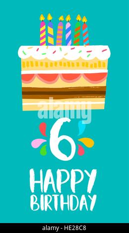 Buon Compleanno 60 sessanta anni design divertente con numero di palloncino  e colorati coriandoli decorazione. Ideale per l'invito alla festa o  biglietto di auguri. EPS10 vect Immagine e Vettoriale - Alamy