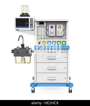Apparecchio per anestesia Foto Stock