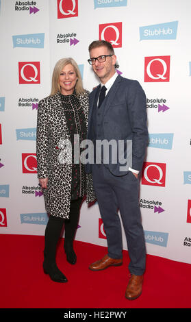 2016 StubHub Q Awards - Gli arrivi con: Claire Sturgess dove: Londra, Regno Unito quando: 02 Nov 2016 Foto Stock