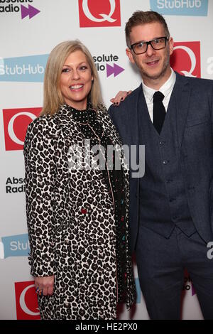 2016 StubHub Q Awards - Gli arrivi con: Claire Sturgess dove: Londra, Regno Unito quando: 02 Nov 2016 Foto Stock