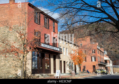 Harpers Ferry, WV - harpers Ferry National Historical Park. Foto Stock