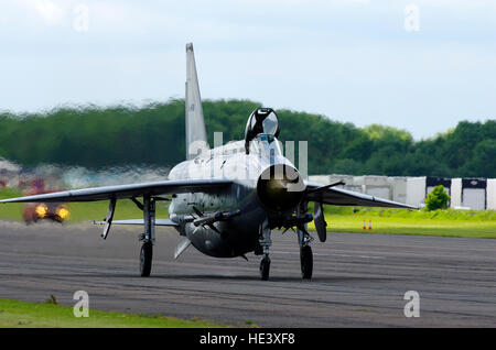 English Electric Lightning F6 XR726, Bruntingthorpe, Foto Stock