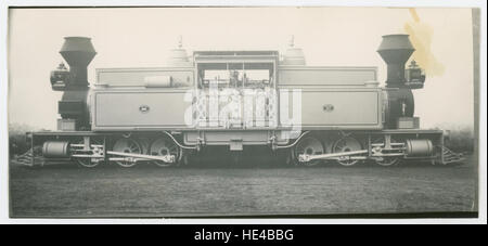 [Double-Ended Ferrocarril Mexicano locomotiva n. 27] Foto Stock