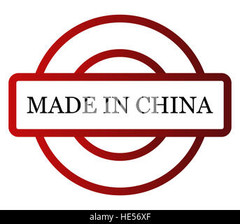 Made in Cina Foto Stock