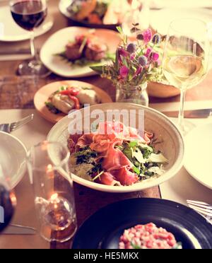 Ristorante di refrigerazione lo stile di vita di classe riservati Concept Foto Stock