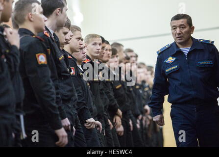 Omsk, Russia. Xvi Dec, 2016. Cadetti di Omsk Cadet Corps. © Dmitry Feoktistov ha/TASS/Alamy Live News