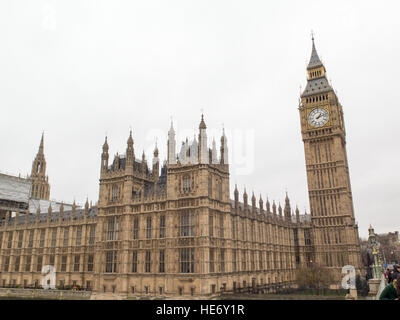 Il Palazzo di Westminster House of Commons House of Lords, Foto Stock