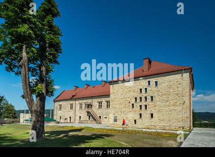 Il Castello di Re, Museo Storico di Sanok, Malopolska, Polonia Foto Stock