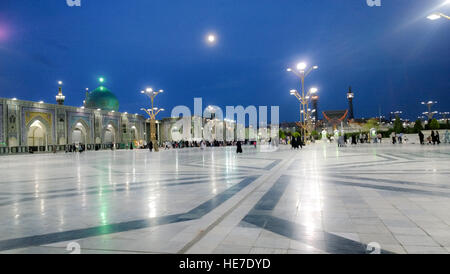 Il santuario di Imam Ali alRida Foto Stock