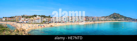 Spiaggia di Blanes. Costa Brava Catalogna Foto Stock