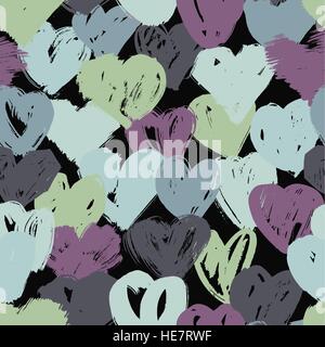 Vector pattern cuori Illustrazione Vettoriale