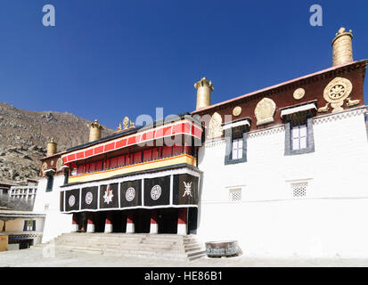 Lhasa: Monastero di Drepung Loseling; Facoltà, Tibet, Cina Foto Stock