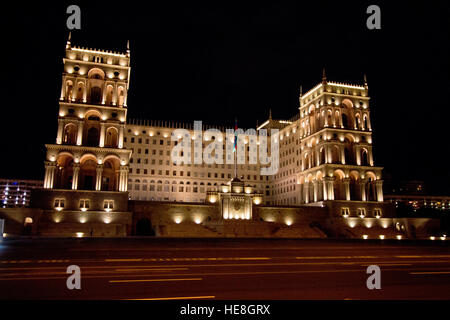 La sede del governo di Baku Foto Stock