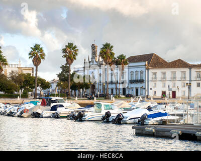 Porto MArina di Faro - regione di Algarve, PORTOGALLO Foto Stock