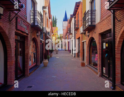 Argentina, in provincia di Cordoba, vista di Villa General Belgrano. Foto Stock