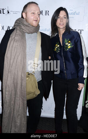 James McCartney und Maria McCartney beim Screening des Kinofilms 'Questo bellissimo fantastico' im teatro SVA. New York, 19.12.2016 | Verwendung weltweit Foto Stock