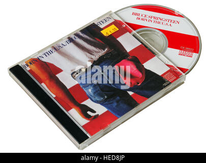 Bruce Springsteen nasce negli Stati Uniti il CD Foto Stock