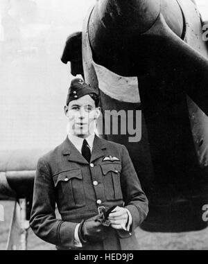 EDGAR "" di rame KAIN DFC (1918-1940) Nuova Zelanda pilota da combattimento nei primi mesi del 1939 prima della sua DFC award Foto Stock