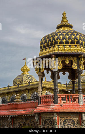 Nuovo Vrindaban, West Virginia - Prabhupada del palazzo d'oro, un luogo di pellegrinaggio per gli Hare Krishna movimento. Il palazzo è parte del centro spirituale wh Foto Stock