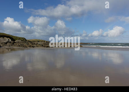 Spiaggia martedì grasso, County Donegal, Repubblica di Irlanda Foto Stock