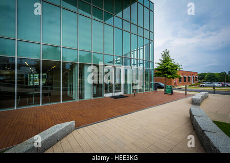 Il percorso UNC Charlotte Center City Building in Uptown Charlotte, North Carolina. Foto Stock