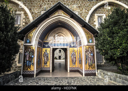 Il Monastero Kykkos nei monti Troodos Foto Stock