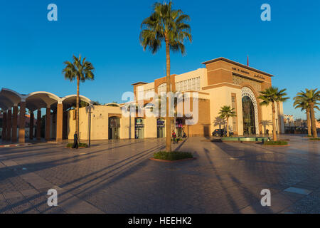 Stazione ferroviaria (2008) Marrakech, Marocco Foto Stock