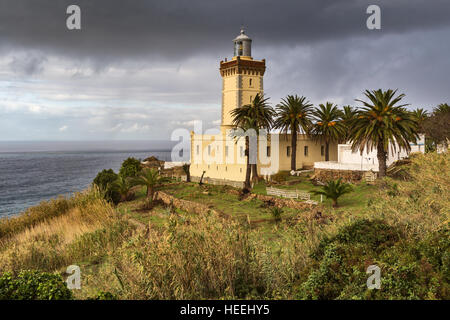 Capo Spartel vicino a Tangeri, Marocco Foto Stock