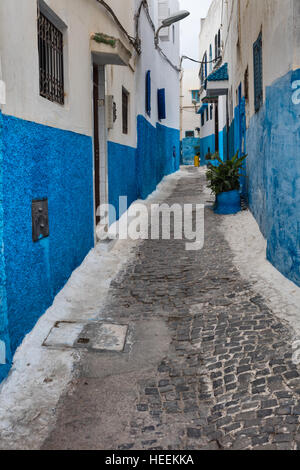 Kasbah di Udayas (XIV secolo), Rabat, Marocco Foto Stock