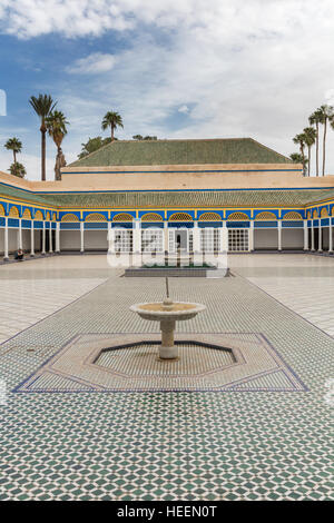 Palazzo Bahia, Marrakech, Marocco Foto Stock