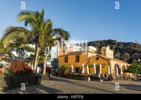 Puerto de Tazacorte, La Palma Isole Canarie Spagna Foto Stock