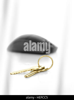 Serie di minimalista concetto aziendale intitolata immagini velate Business. Foto Stock