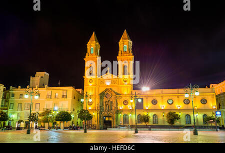 La Chiesa di San Antonio a Cadiz, Spagna Foto Stock