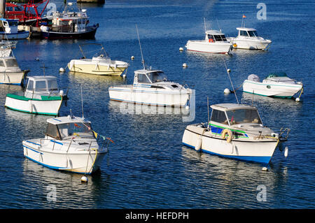 Port Maria a Quiberon nel dipartimento di Morbihan, in Bretagna nel nord-ovest della Francia. Foto Stock